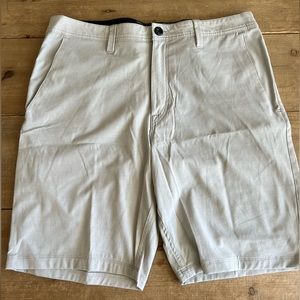 Men’s Volcom Surf Shorts 36 White Grey